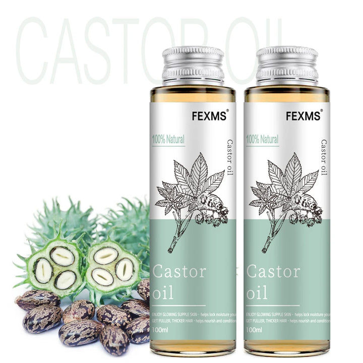 100% Pure Castor Oil – Hair & Eyelash Growth