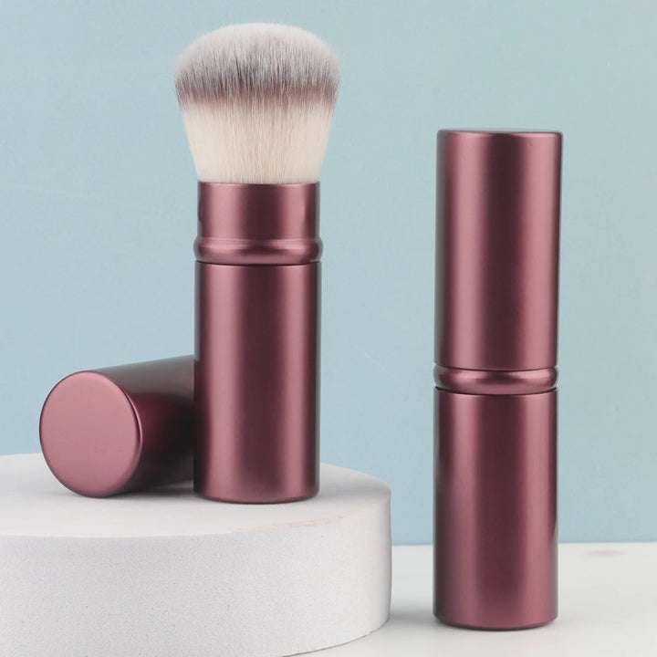 Retractable Mini Powder Brush – Portable & Multifunctional