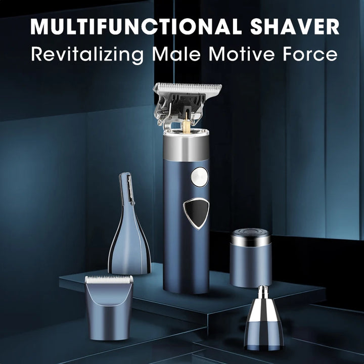 RESUXI HC-268B 5-in-1 Men's Grooming Kit – Hair Clipper & Trimmers