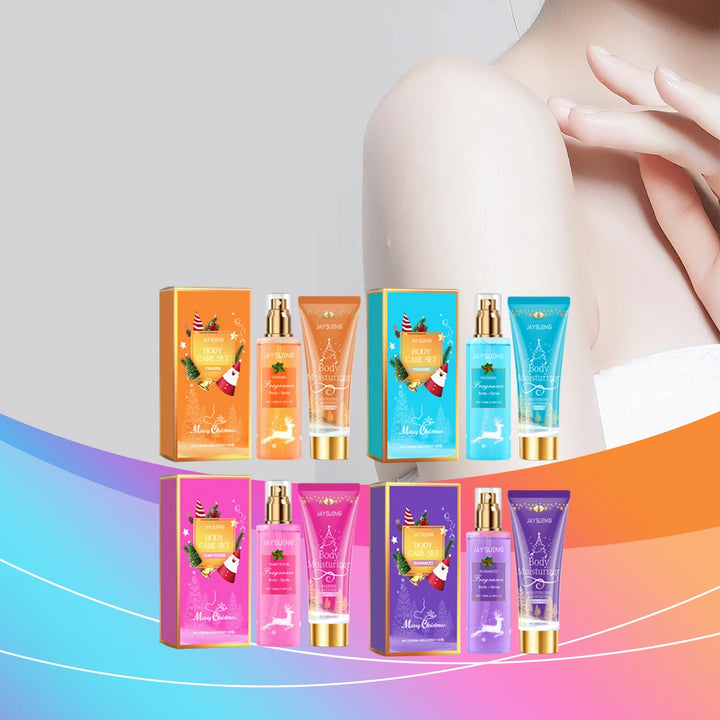 Perfume Gift Box Set – Body Spray, Lotion & Perfume Trio
