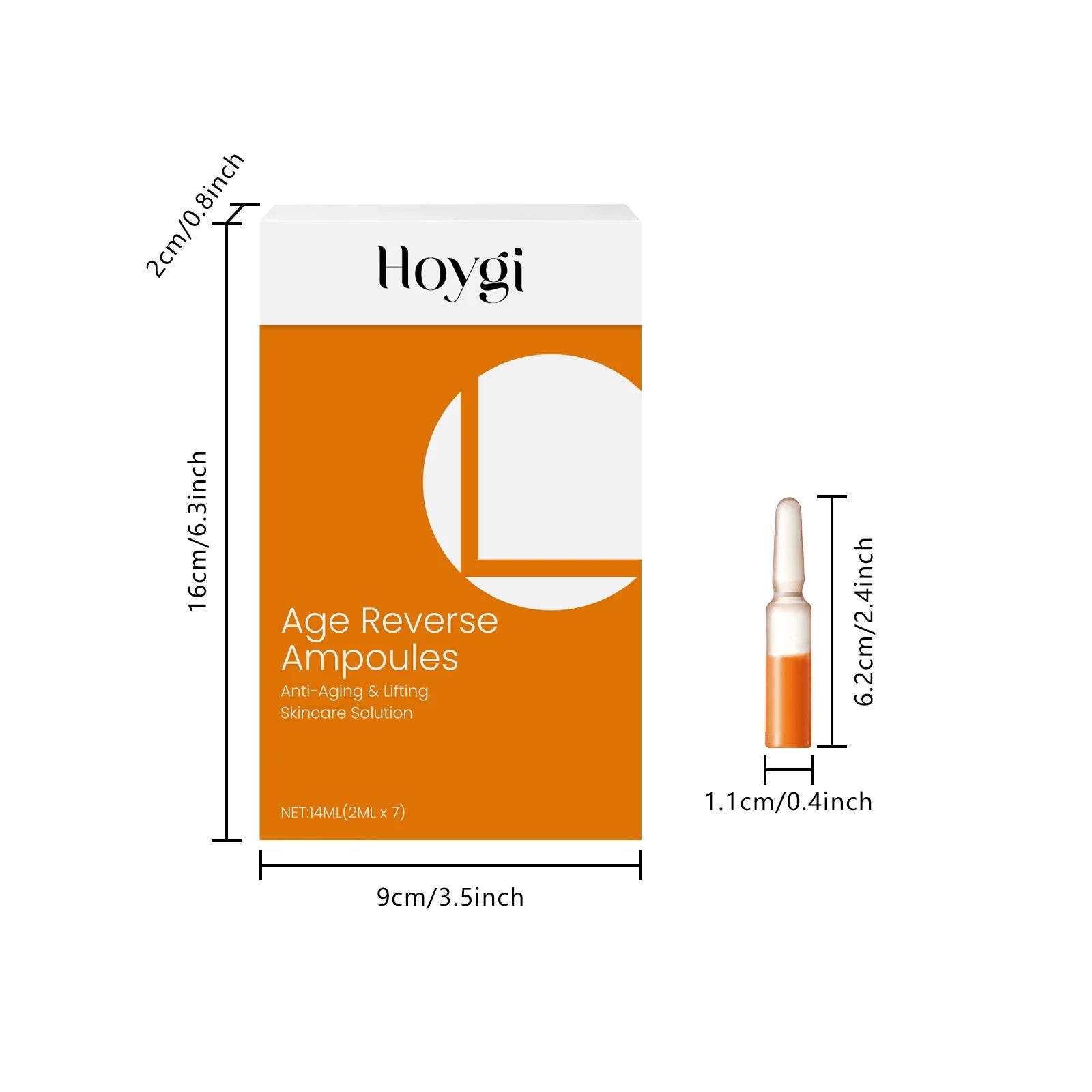Hoygi Wrinkle Remove & Firming Ampoule Serum 2mlx7