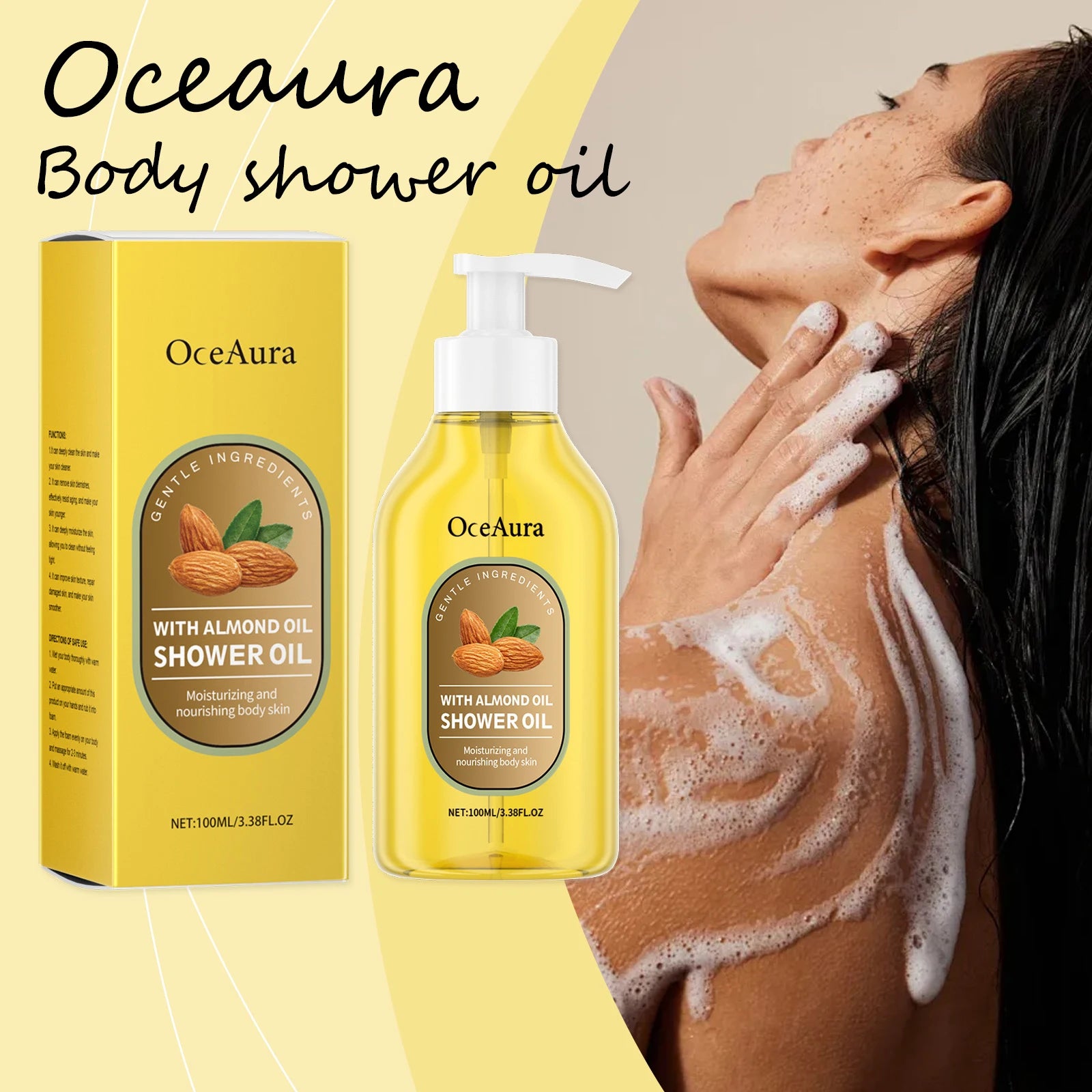 Oceaura Coconut Body Wash Oil