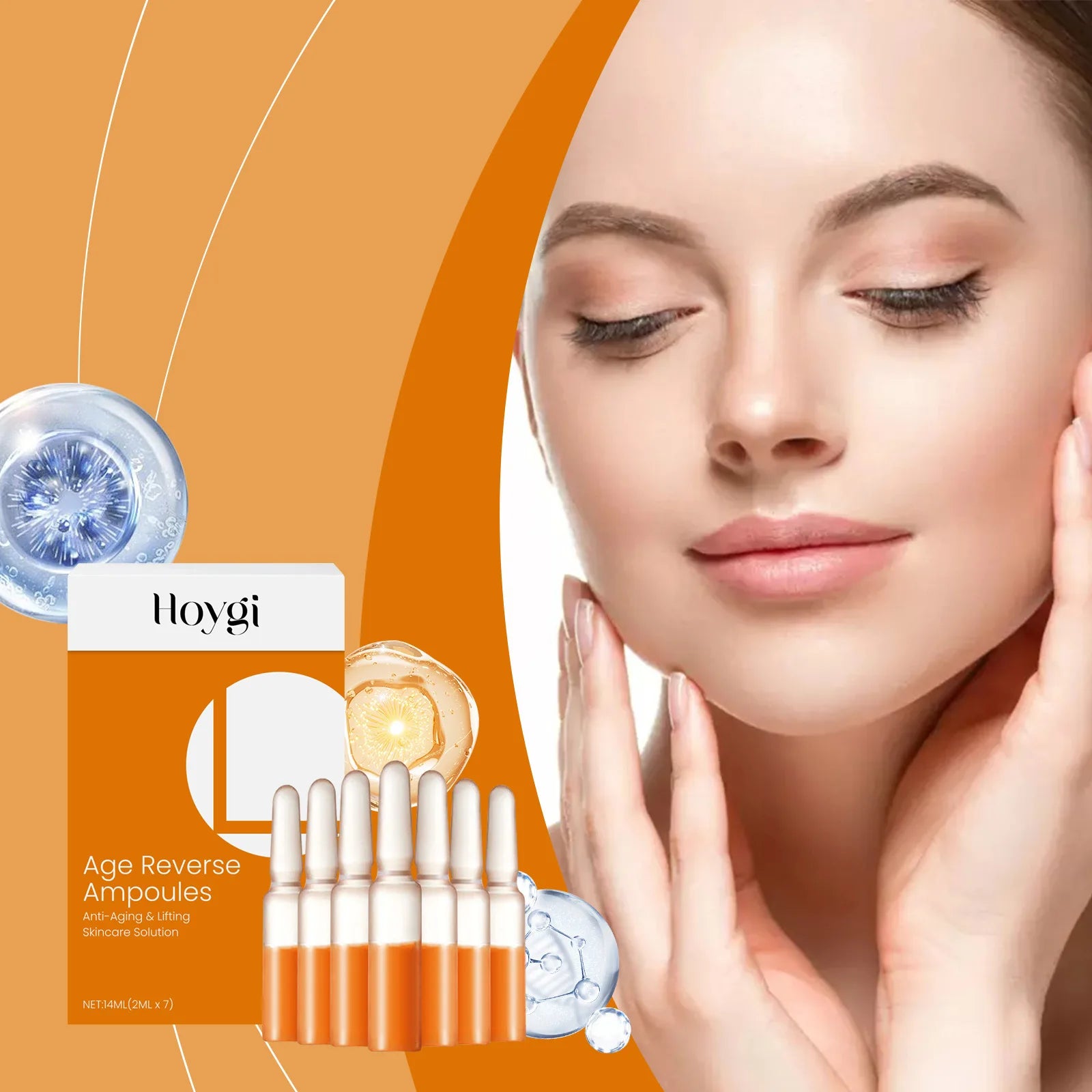 Hoygi Wrinkle Remove & Firming Ampoule Serum 2mlx7