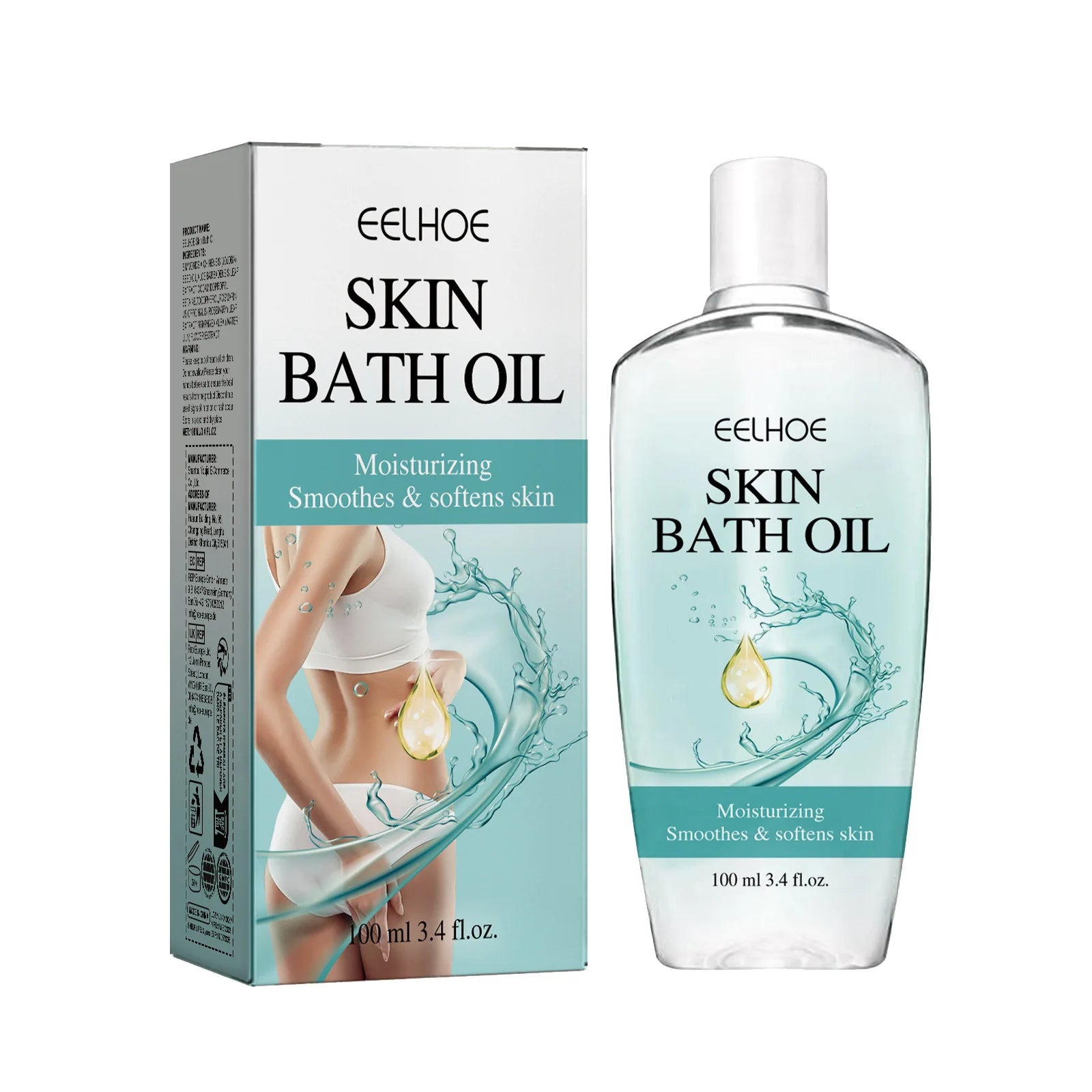 Eelhoe 100ml Body Cleansing Bath Oil
