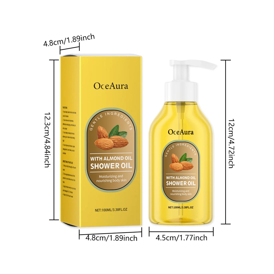 Oceaura Coconut Body Wash Oil