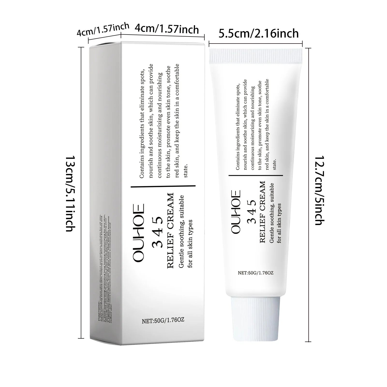 Ouhoe 50g 345 Relief Brightening Face Cream
