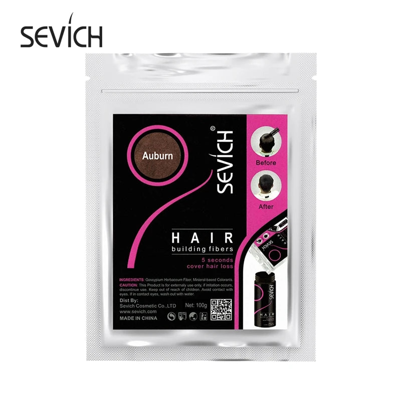 Sevich Hair Fibers 100g – Hair Loss Concealer & Growth Powder