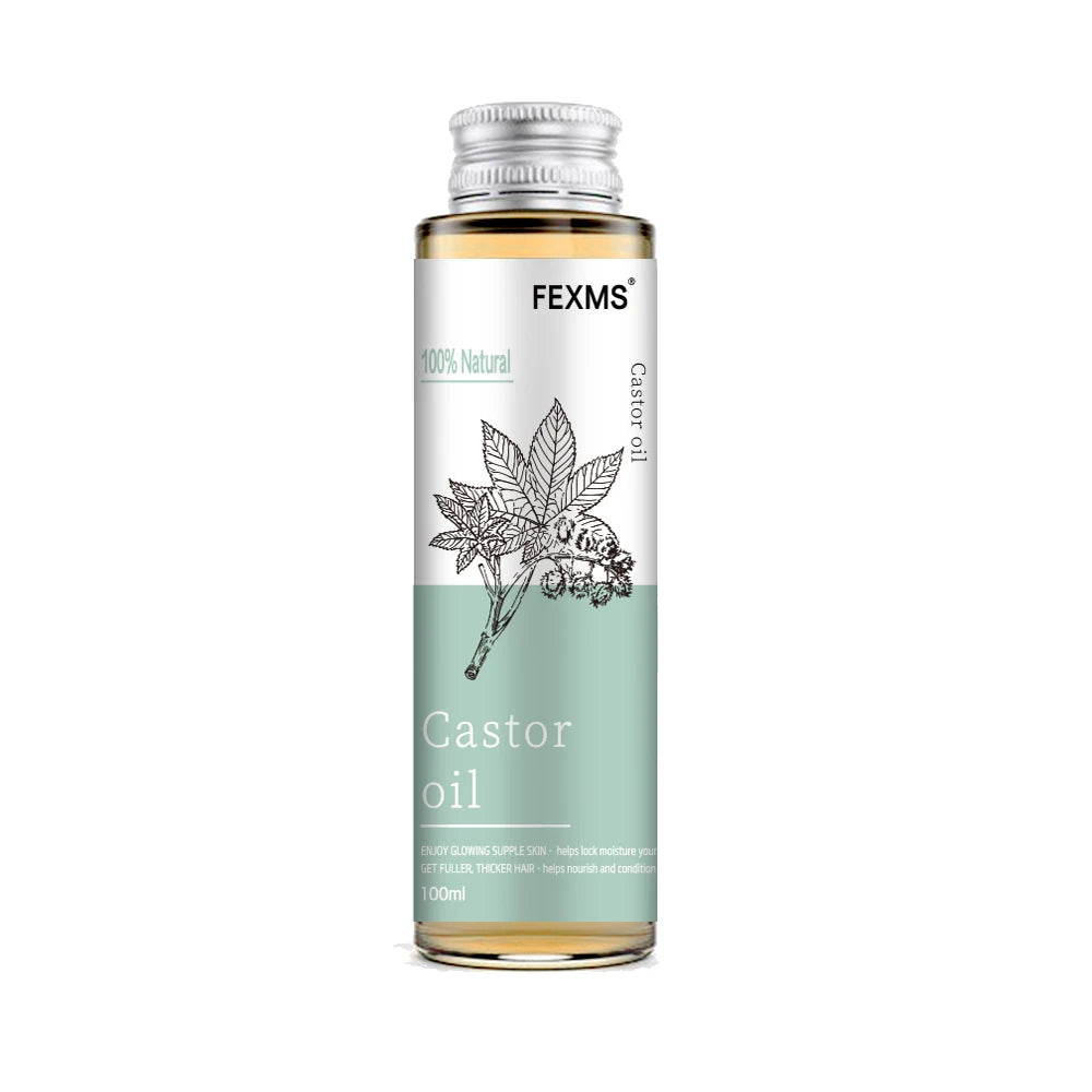 100% Pure Castor Oil – Hair & Eyelash Growth