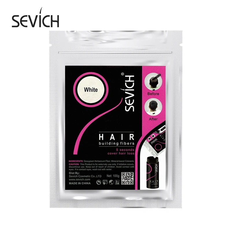 Sevich Hair Fibers 100g – Hair Loss Concealer & Growth Powder