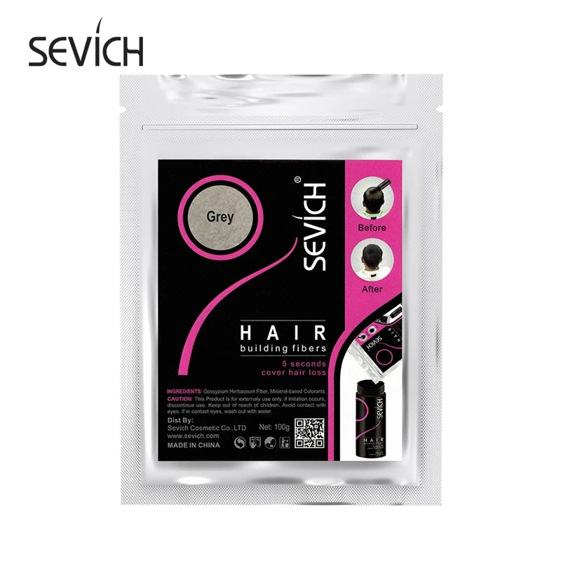 Sevich Hair Fibers 100g – Hair Loss Concealer & Growth Powder