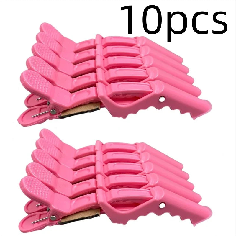 Alligator Hair Clips – Nonslip Hairdressing Clamps (5–30pcs)