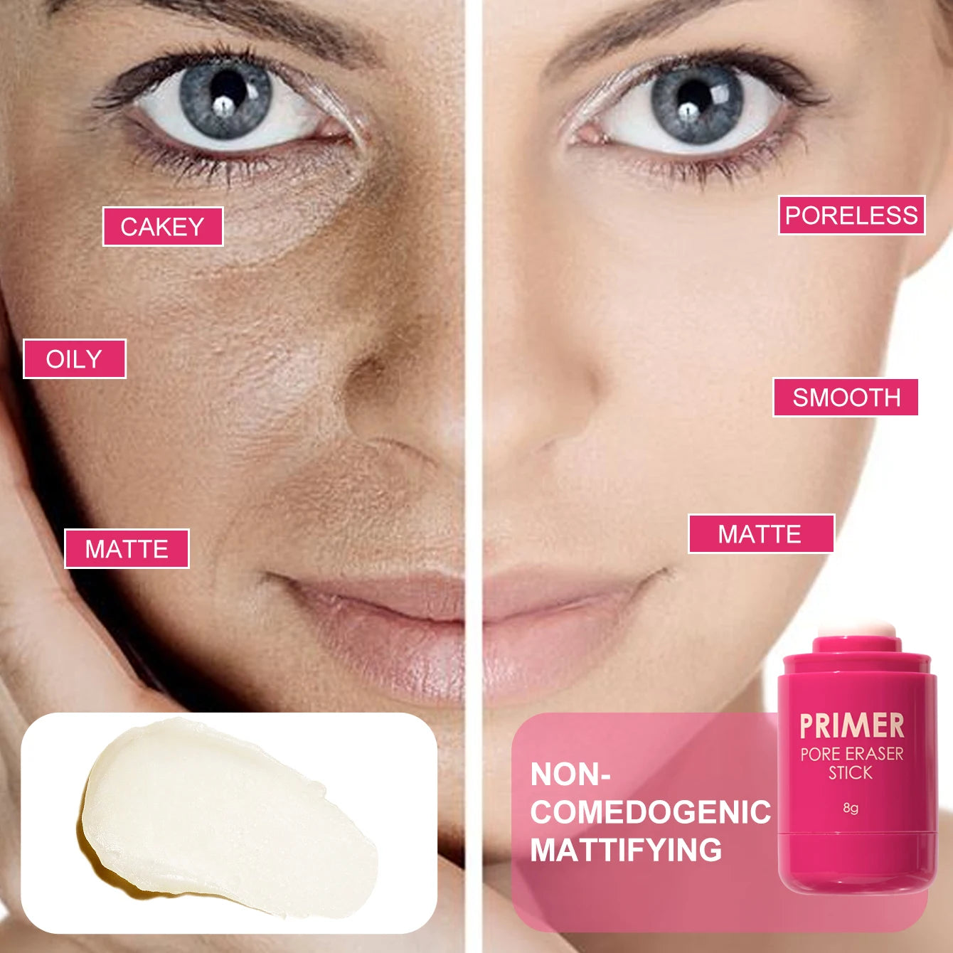 Oil-Control Moisturizing Mattifying Primer Stick