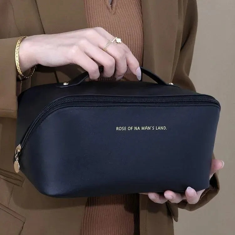 Luxury Makeup Organizer Bag with Zip – Travel Cosmetic Case
