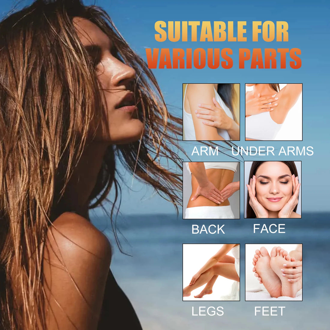 EELHOE Tanning Gel – Fast Natural Bronzer & Skin Moisturizer
