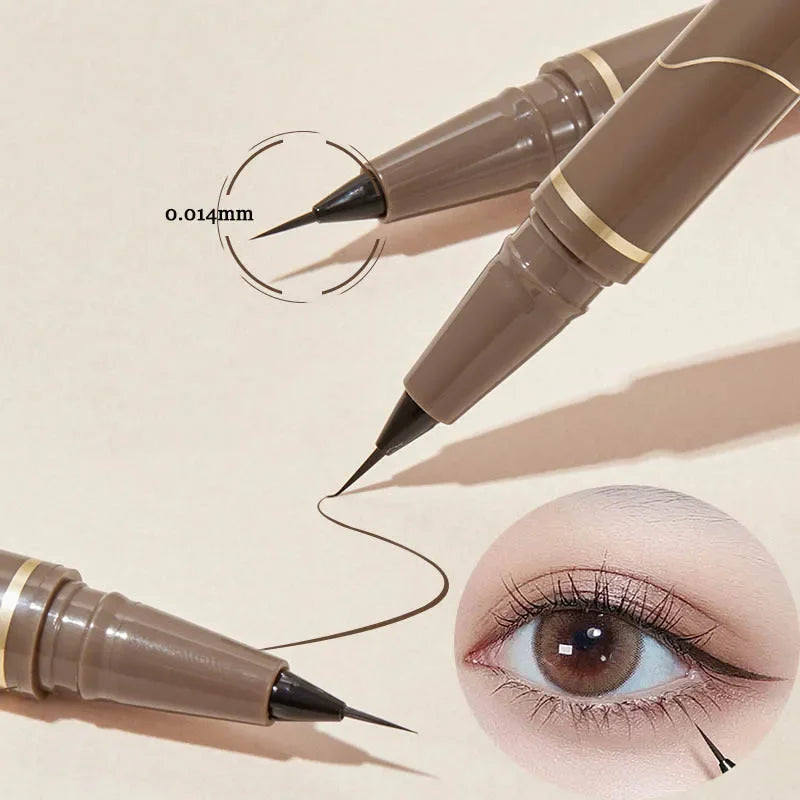 Ultra Thin Black/Brown Lower Eyelash Eyeliner Pen – Waterproof
