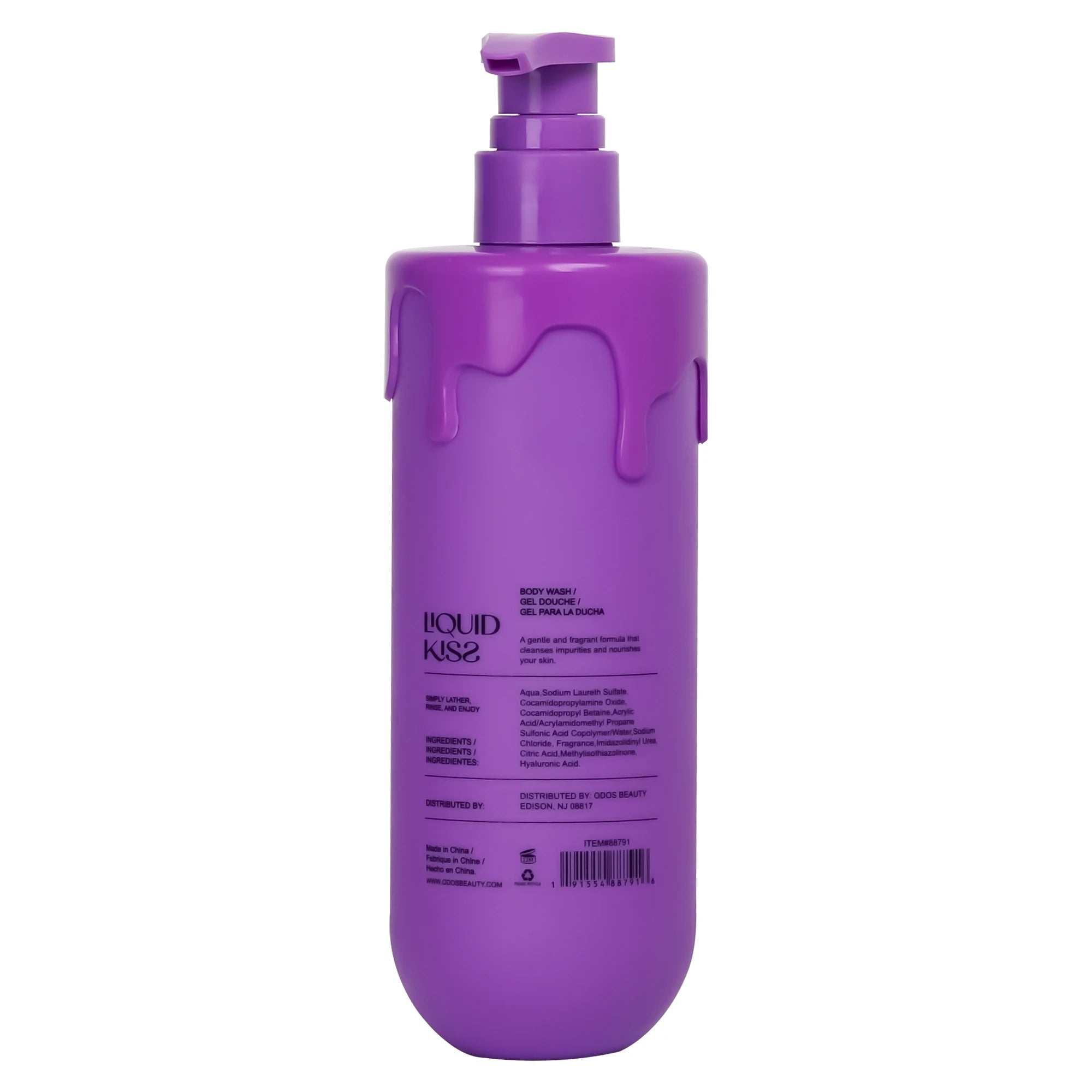 LIQUID KISS Hyaluronic Acid Ultra Hydrating Body Wash 16oz