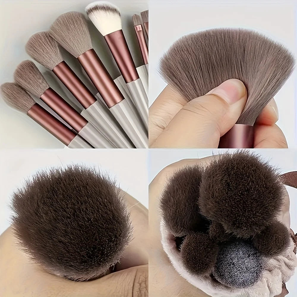 13pcs Professional Makeup Brush & Sponge Set