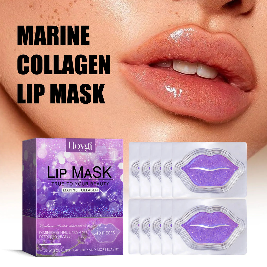 Hoygi Moisturizing Plumping Lip Mask – Night Care Gel