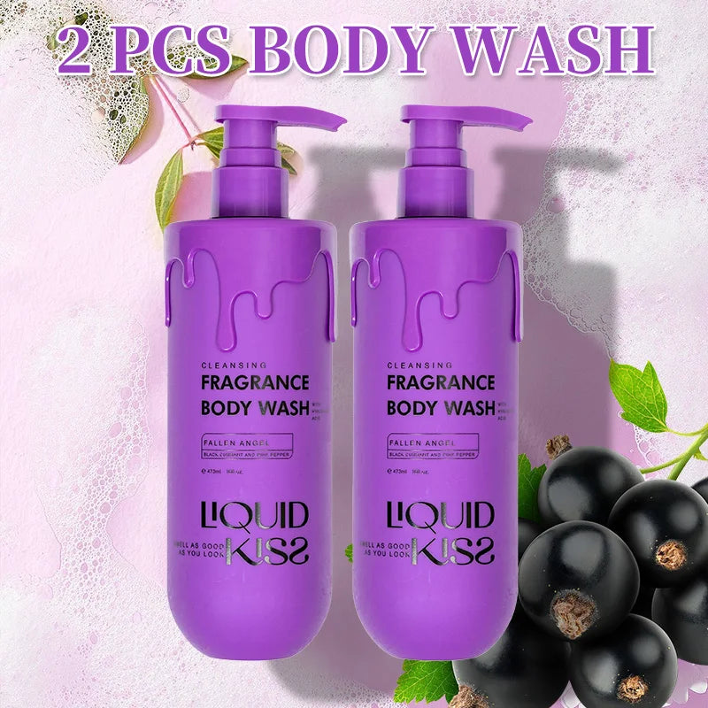 LIQUID KISS Hyaluronic Acid Ultra Hydrating Body Wash 16oz