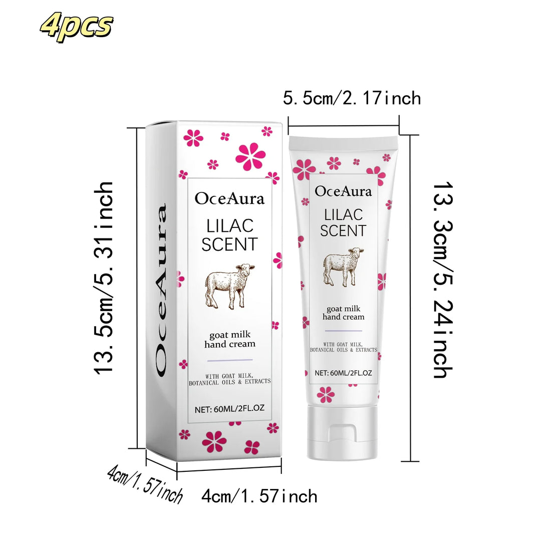OceAura Goat Milk Nourishing Hand Cream