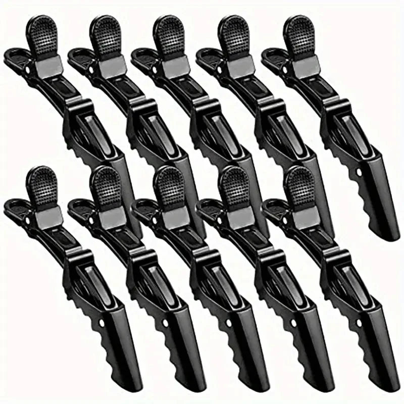 Alligator Hair Clips – Nonslip Hairdressing Clamps (5–30pcs)