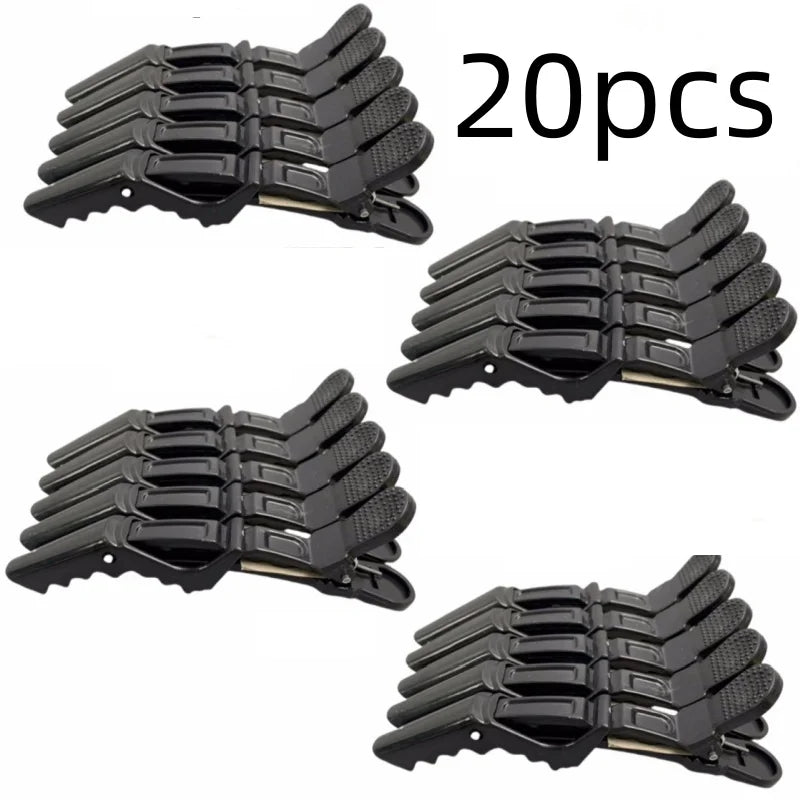 Alligator Hair Clips – Nonslip Hairdressing Clamps (5–30pcs)
