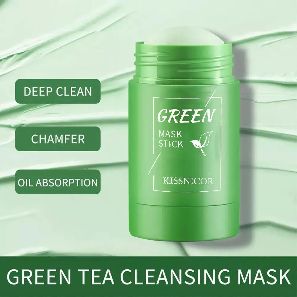 40g Green Tea Blackhead Removal Solid Mask