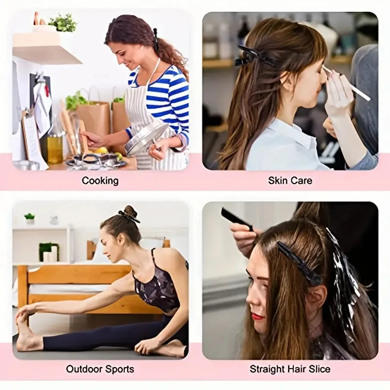 Alligator Hair Clips – Nonslip Hairdressing Clamps (5–30pcs)