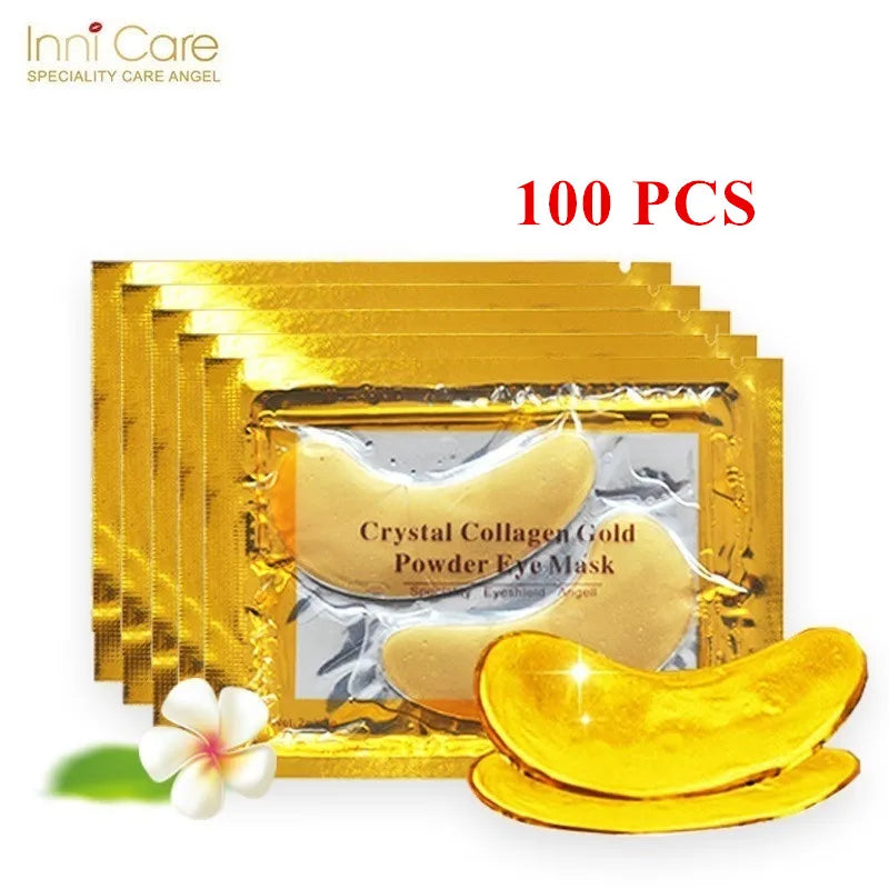 InniCare Crystal Collagen Gold Eye Mask (50/60/80/100 pcs)