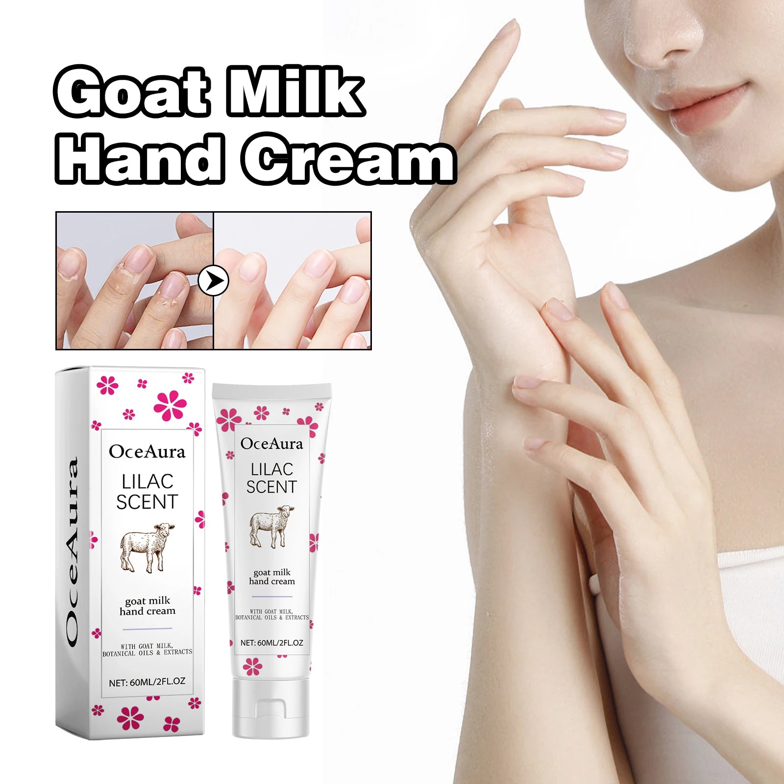 OceAura Goat Milk Nourishing Hand Cream