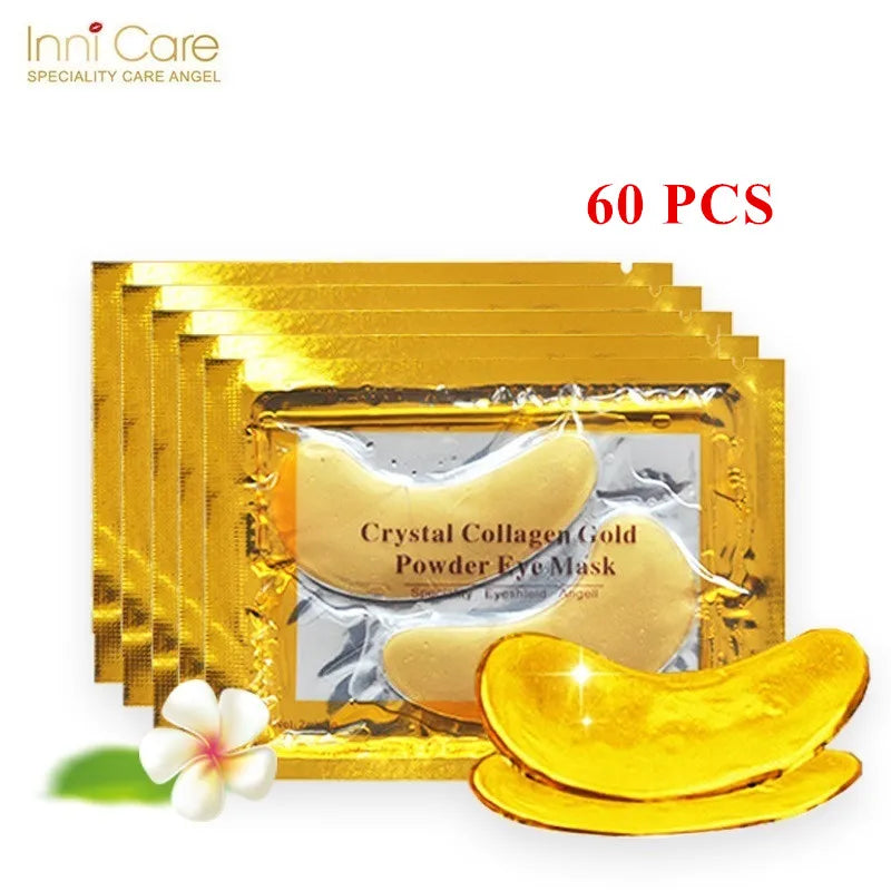 InniCare Crystal Collagen Gold Eye Mask (50/60/80/100 pcs)