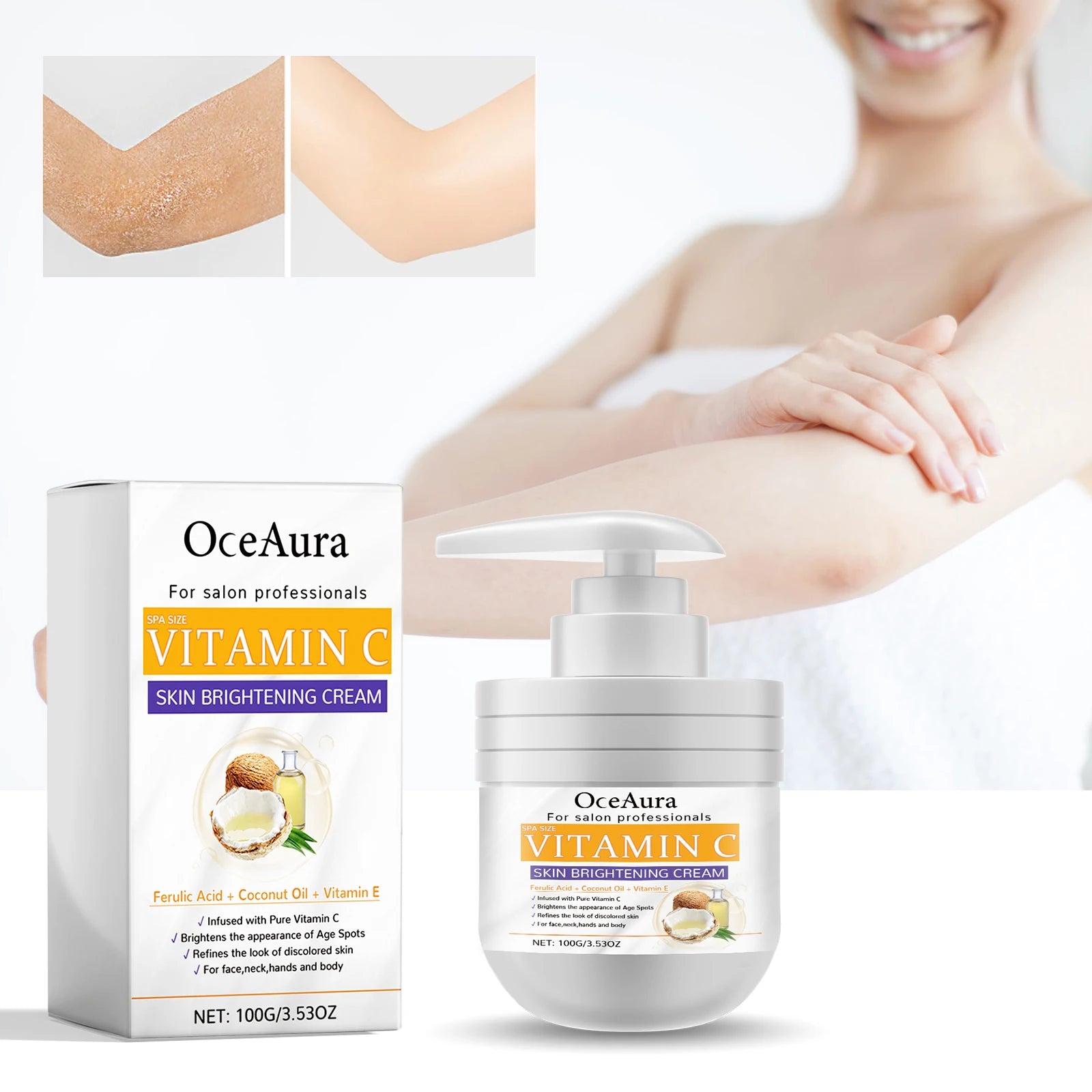 Oceaura Vitamin C Face & Body Cream