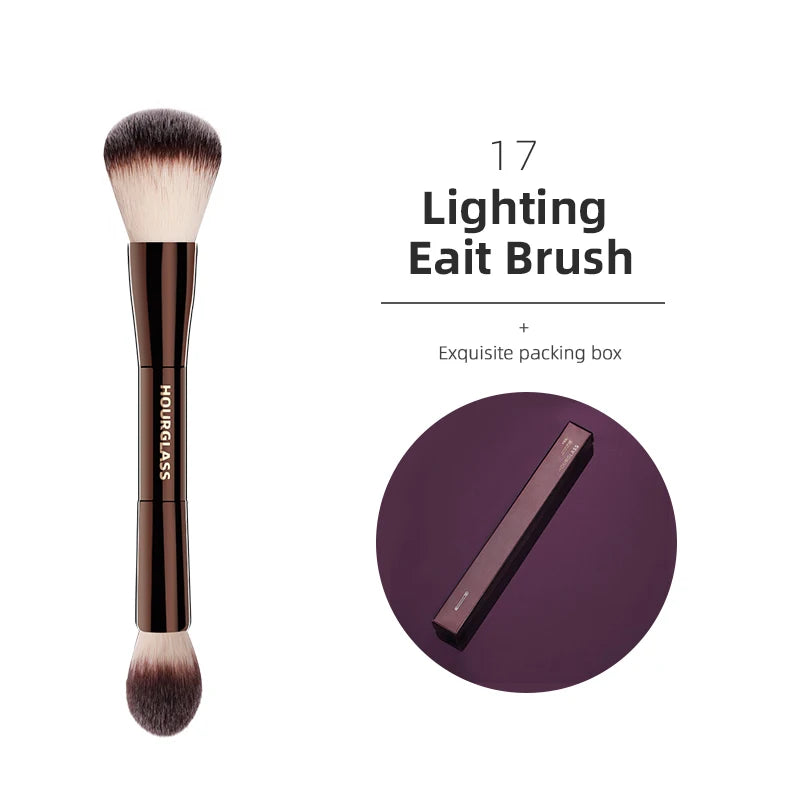 Hourglass Makeup Brush Set – Powder, Foundation & Eye Brushes