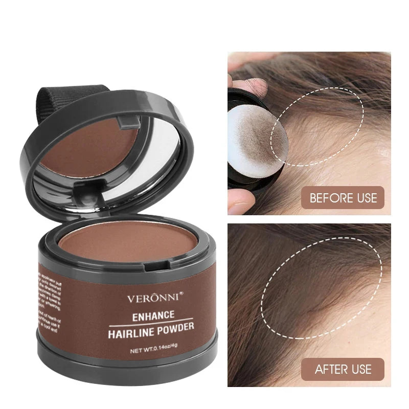 14-Color Hairline Powder – Waterproof Root Concealer