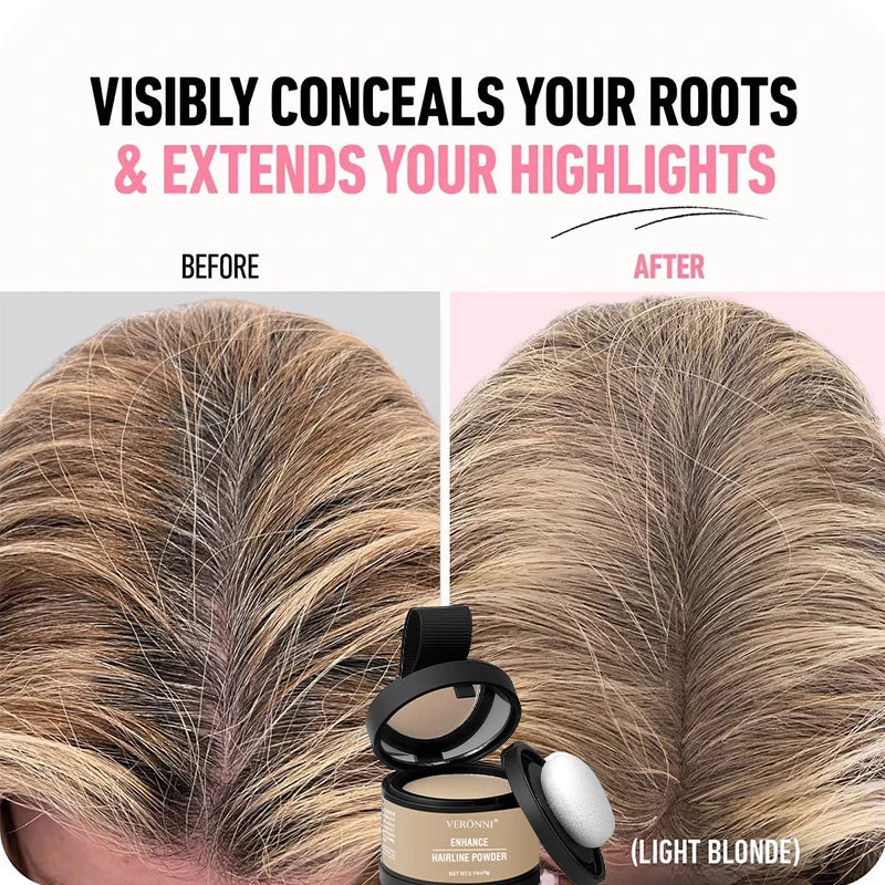 14-Color Hairline Powder – Waterproof Root Concealer