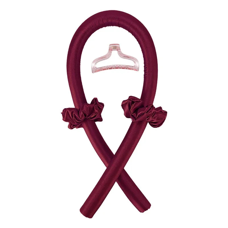 Heatless Curling Rod Headband – Silk No-Heat Hair Rollers