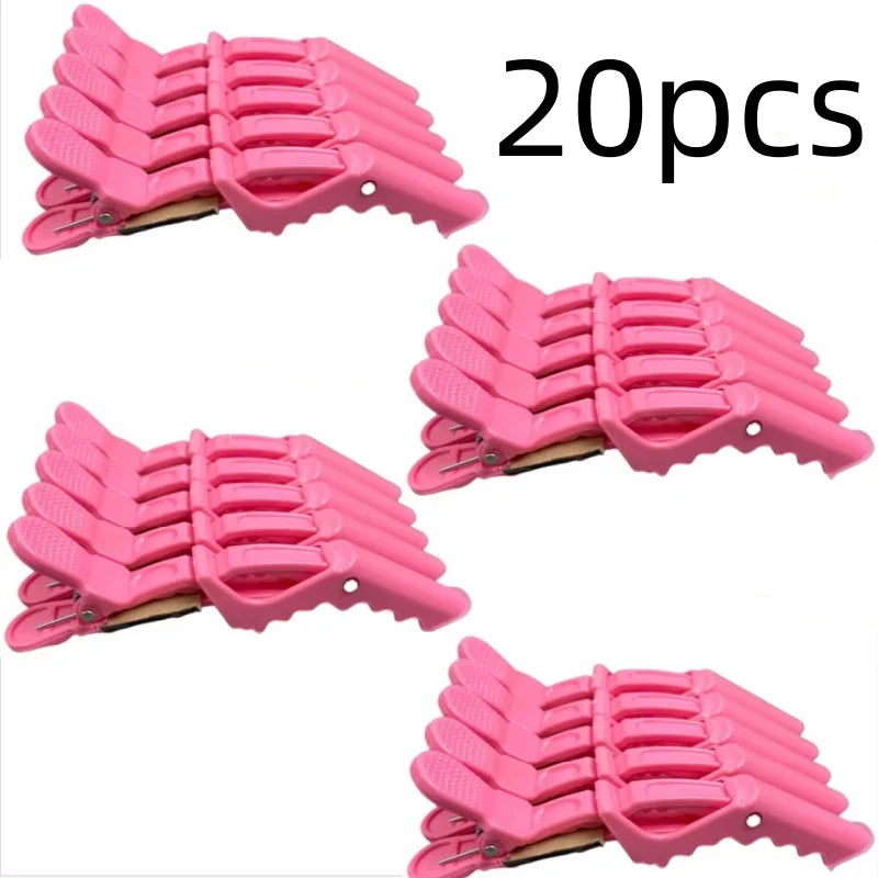 Alligator Hair Clips – Nonslip Hairdressing Clamps (5–30pcs)