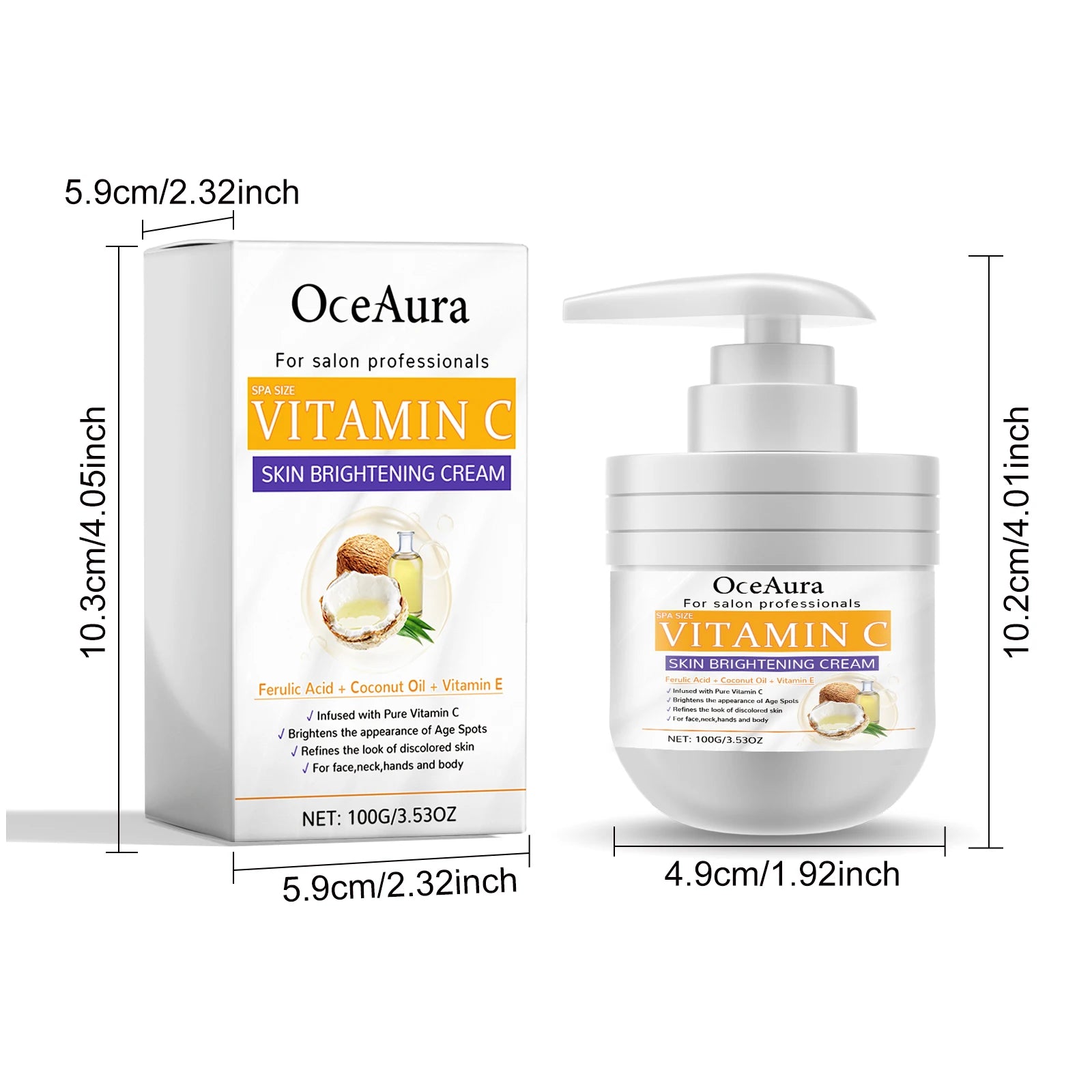 Oceaura Vitamin C Face & Body Cream