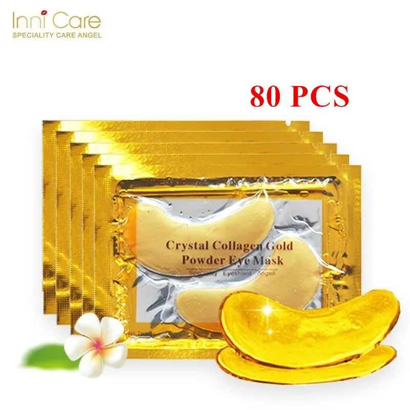 InniCare Crystal Collagen Gold Eye Mask (50/60/80/100 pcs)