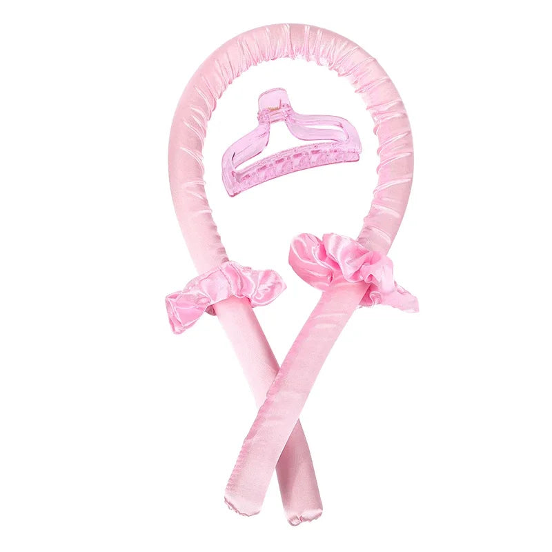Heatless Curling Rod Headband – Silk No-Heat Hair Rollers