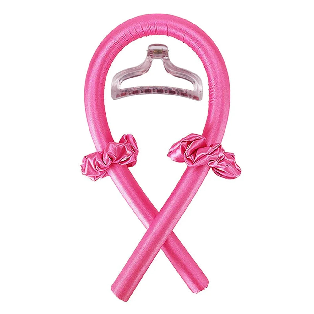 Heatless Curling Rod Headband – Silk No-Heat Hair Rollers
