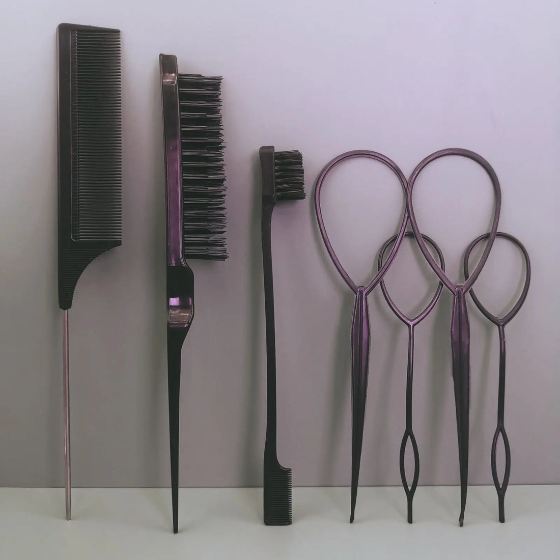 Toddler Hair Styling Set – Loop Topsy, Brush & Spray Bottle