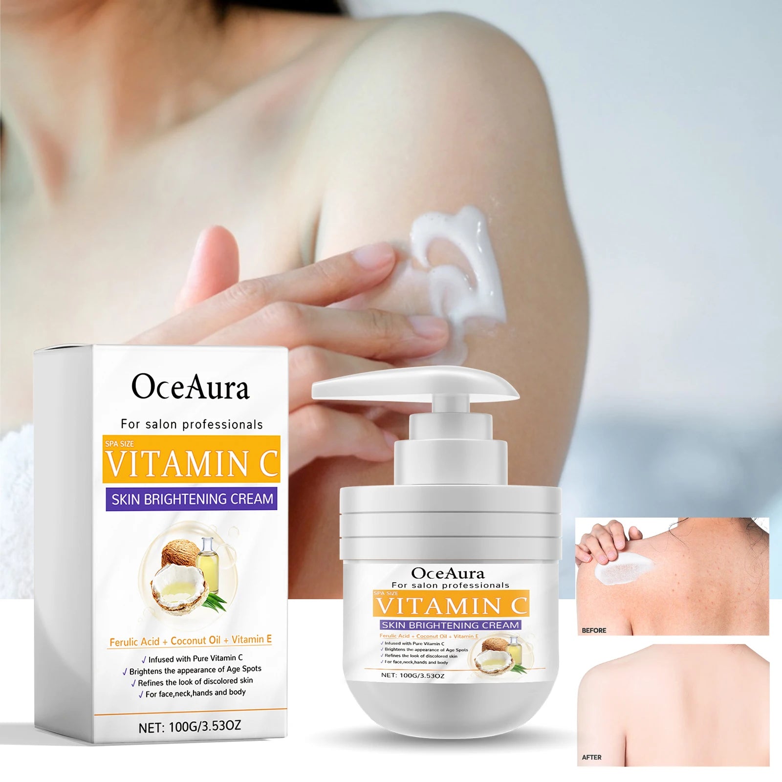 Oceaura Vitamin C Face & Body Cream