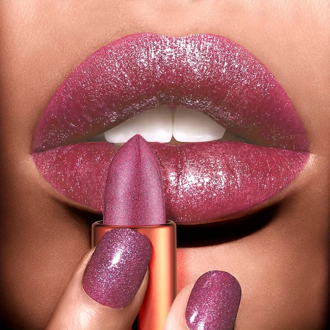 Rose Smoke Velvet Lip Gloss – Waterproof & Long-Lasting