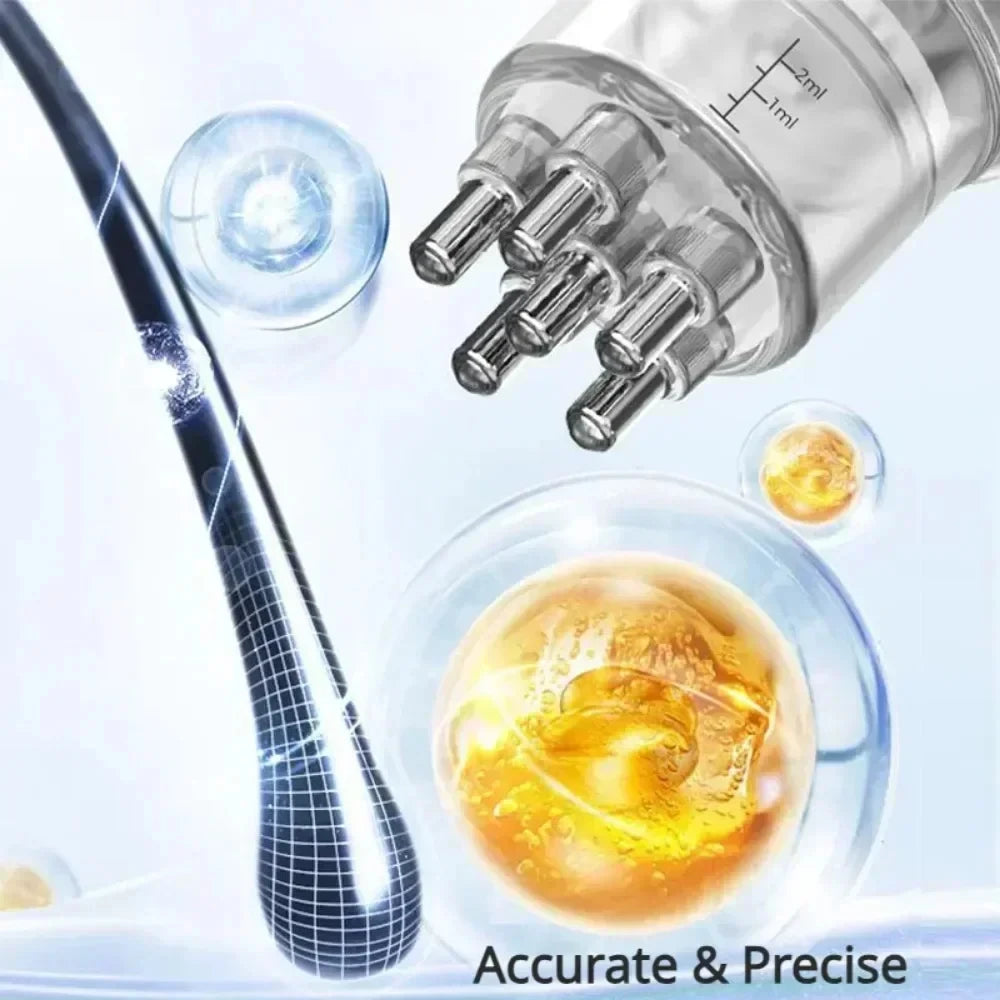 Portable Scalp Applicator & Mini Massager – Anti Hair Loss Tool