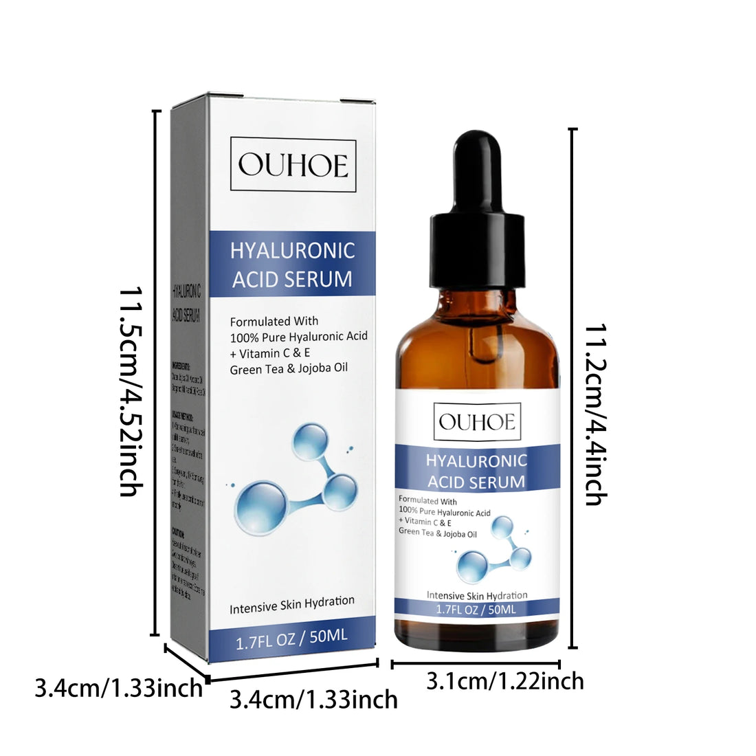 Ouhoe 50ml Hyaluronic Acid Anti-Aging Serum