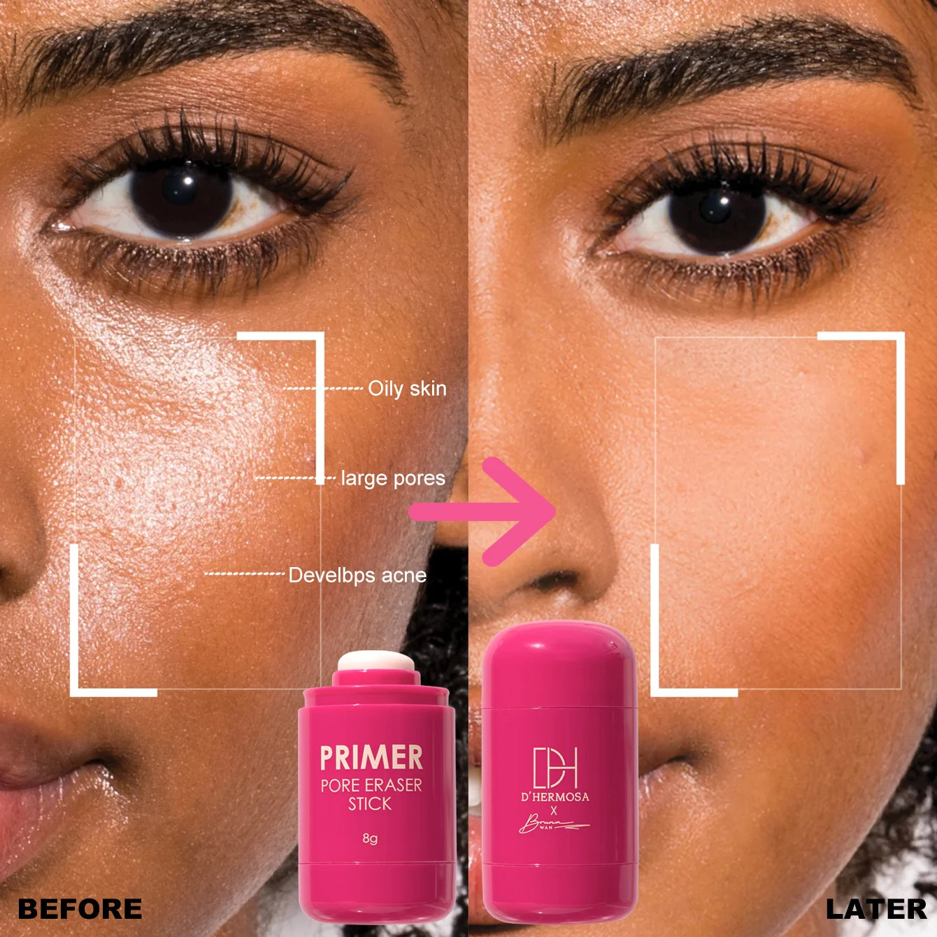 Oil-Control Moisturizing Mattifying Primer Stick