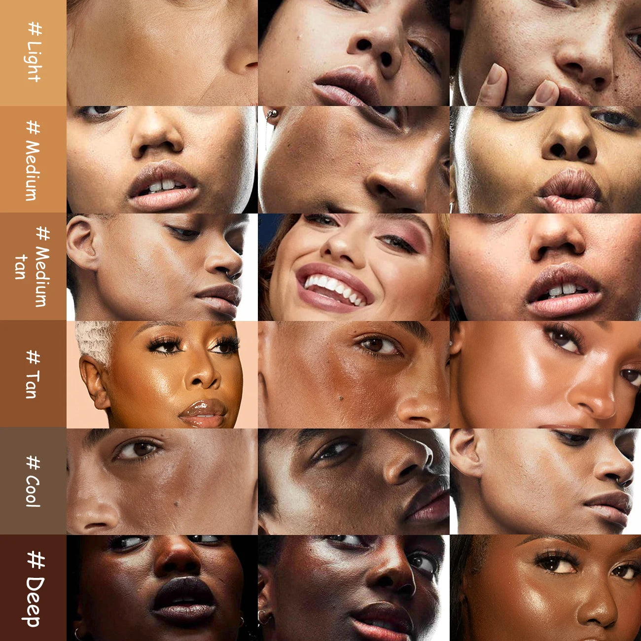 Waterproof Full-Coverage Matte Foundation & Bronzer Cream