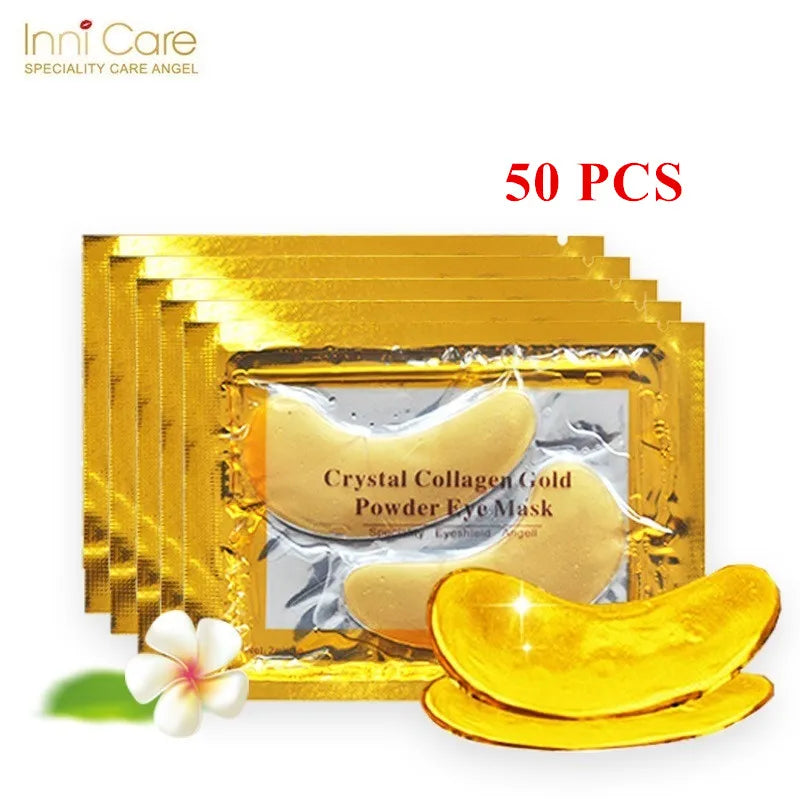 InniCare Crystal Collagen Gold Eye Mask (50/60/80/100 pcs)