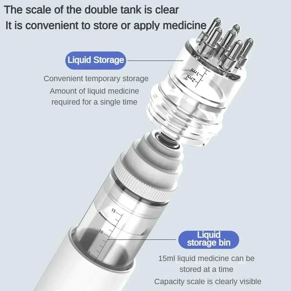 Portable Scalp Applicator & Mini Massager – Anti Hair Loss Tool